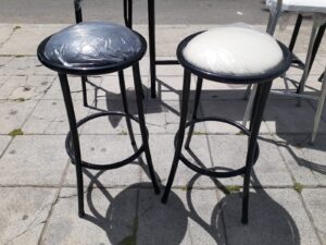 BANQUETA ALTA "OMEGA" DE CAÑO DESAYUNADOR / MOSTRADOR - Image 3